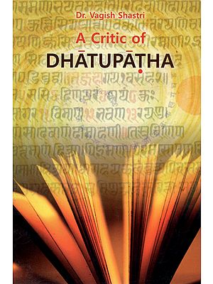 A Critic of Dhatupatha