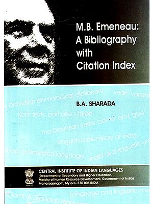 M.B. Emeneau: A Bibliography with Citation Index