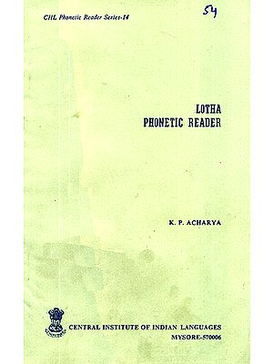 Lotha Phonetic Reader (An Old and Rare Book)