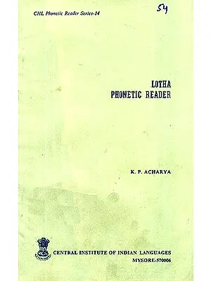 Lotha Phonetic Reader (An Old and Rare Book)