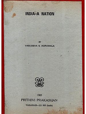India- A Nation (An Old and Rare Book)