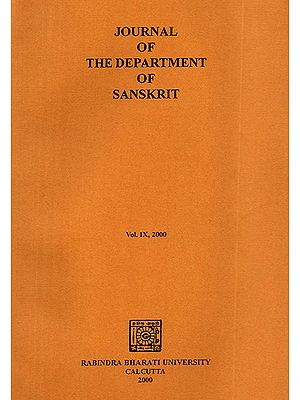 Journal of The Department of Sanskrit- Volume 9, 2000
