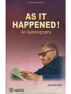 As It Happeed!- An Autobiography (An Old and Rare Book)