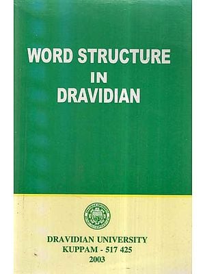Word Structure In Dravidian