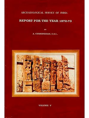 Archaeological Survey of India Report For The Year 1872-73 (Vol-V and An Old and Rare Book)