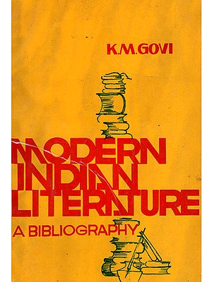 Modern Indian Literature: A Bibliography (An Old and Rare Book)