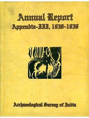 Annual Report Appendix - III, 1938-1939