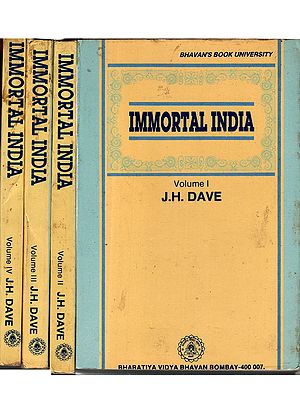 Immortal India- Set of 4 Volumes (An Old and Rare Book)