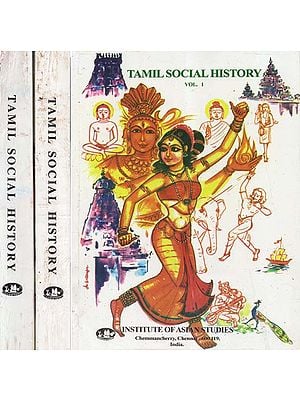 Tamil Social History- Set of Three Volumes (An Old and Rare Book)