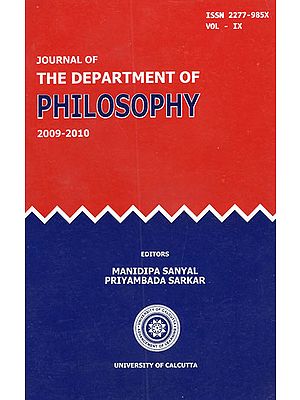 Journal of the Department of Philosophy: Vol- IX (2009-2010)