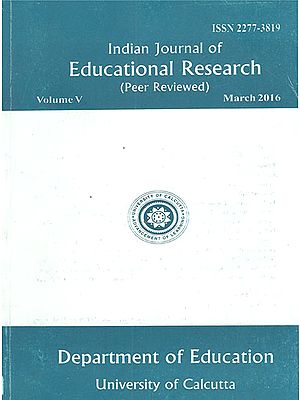 Indian Journal of Educational Research: Peer Reviewed- Voume V