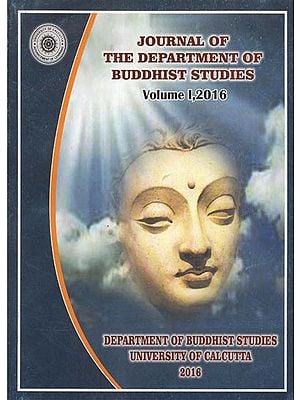 Journal of the Department of Buddhist Studies: Vol-1, 2016