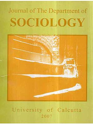 Journal of The Department of Sociology (An Old and Rare Book)