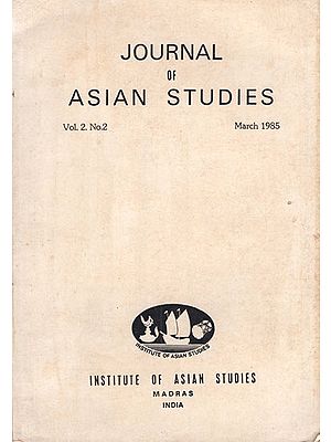 Journal of Asian Studies- Vol. 2, No.2- March 1985 (An Old and Rare Book)