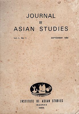 Journal of Asian Studies- Vol. 1, No. 1 September 1983 (An Old and Rare Book)