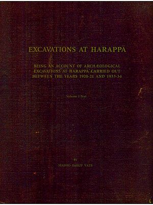 Excavations At Harappa- Part I Text (An Old and Rare Book)