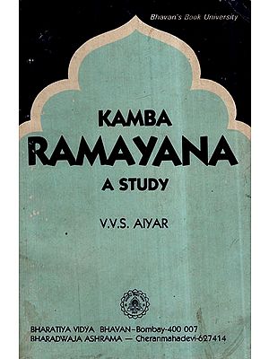 Kamba Ramayana- A Study (An Old and Rare Book)