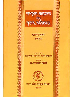 संस्कृत वांग्मय का बृहद् इतिहास (तन्त्रागम): History of Sanskrit Literature Series (History of Tantra & Agamas)