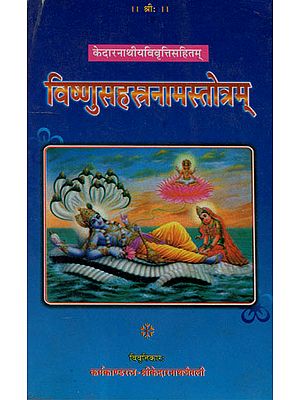 विष्णुसहस्त्रनामस्तोत्रम्: Visnu Sahasranamam Stotram (An Old Books)