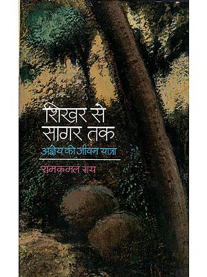 शिखर से सागर तक (अज्ञेय की जीवन यात्रा): Shikhar se Sagar Tak - Biography by Ramkamal Rai (An Old and Rare Book)