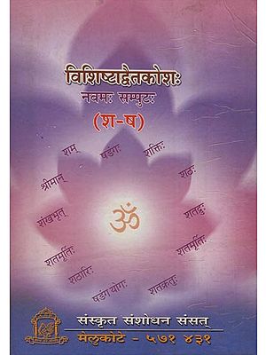 विशिष्टाद्वैतकोश: - Visistadvaita Kosha (Volume-IX)