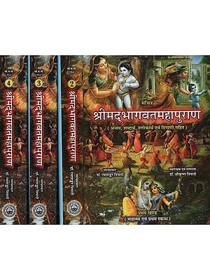 श्रीमद्भागवतमहापुराण- Shrimad Bhagawat Mahapurana (Set of 4 Volumes)