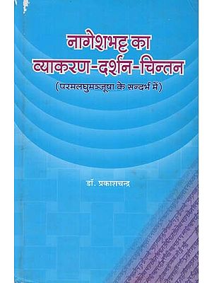 नागेश भट्ट का व्याकरण दर्शन चिन्तन - Nagesh Bhatt's Grammar Philosophy Contemplation