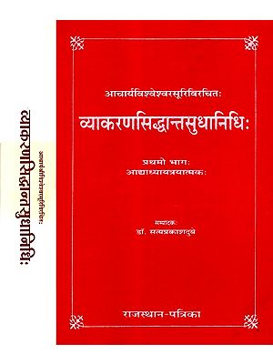 आचार्यविश्वेश्वरसूरिविरचितः व्याकरणसिद्धान्तसुधानिधि:- Acharya Vishweshwar Suri Virachitah Grammar Siddhantasudhanidhi (Set of 2 Vol.)