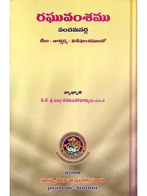 రఘువంశము పంచమసర్గ - Raghuvamsa Panchama Sarga (Telugu)