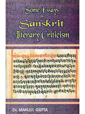 Some Essays on Sanskrit Literary Criticism