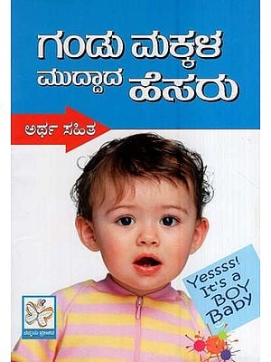 ಗಂಡು ಮಕ್ಕಳ ಮುದ್ದಾದ ಹೆಸರುಗಳು- Cute Names for Boys (Kannada)