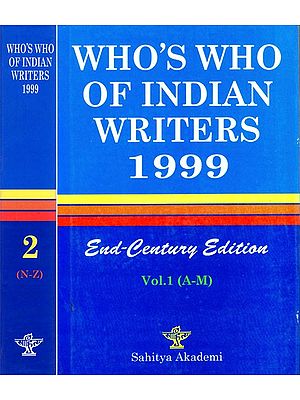 Who's Who of Indian Writers 1999: End-Century Edition (Set of Two Volumes)