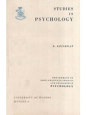 Studies in Psychology  (An Old and Rare Book)