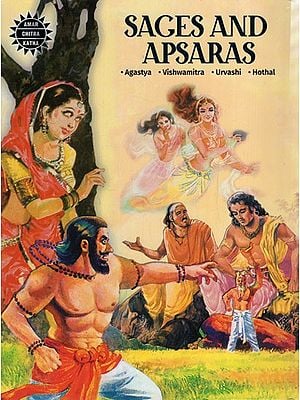 Sages and Apsaras (English Picture Comic Book)