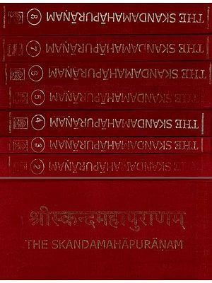 श्रीस्कन्दमहापुराणम्: The Skandamahapuranam (Set of 8 Volumes)