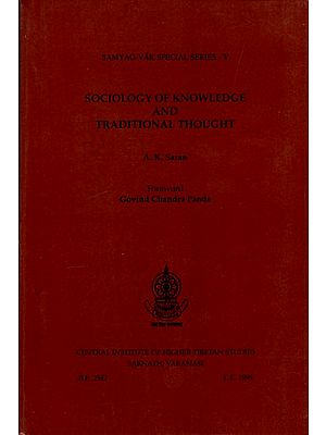 Sociology of Knowledge and Traditional Thought (An Old and Rare Book)