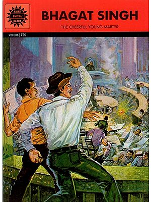 Bhagat Singh- The Cheerful Young Martyr (Comic Book)