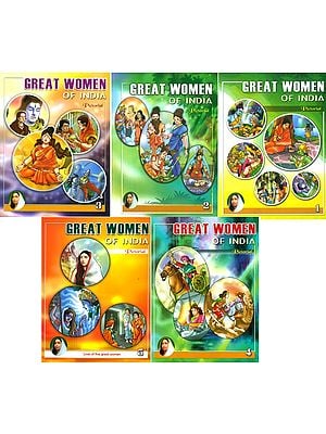 Great Women of India- Pictorial (Set of 5 Books)