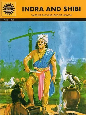 Indra And Shibi- Tales of The Wise Lord of Heaven (Comic Book)