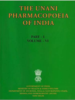 The Unani Pharmacopoeia of India (Part-1, Volume-6)