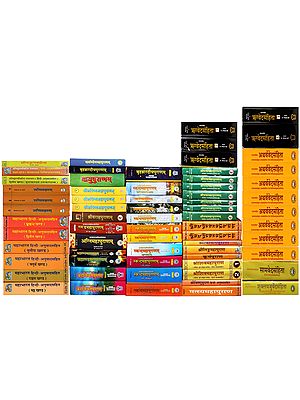 The Complete Hindu Library (Set of 67 Volumes): Sanskrit Text with Hindi Translation