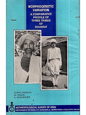 Morphogenetic Variation A Comparative Profile of Three Tribes of Gujarat (An Old And Rare Book)