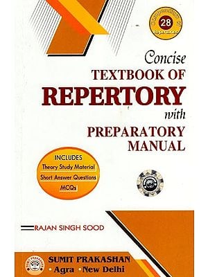 Concise Text Book of Repertory with Preparatory Manual (Theory Study Material Short Answer Questions MCQs)