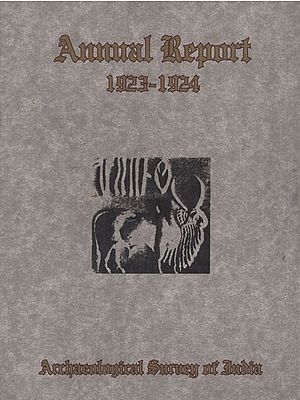 Archaeological Survey Of India Annual Report 1923-1924