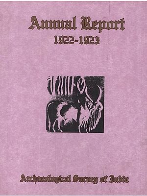 Archaeological Survey Of India Annual Report 1922-1923