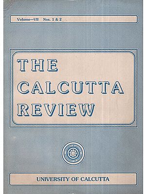 The Calcutta Review (Volume- VII Nos. 1 and 2)