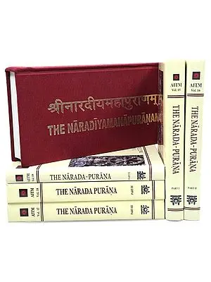 Narada Purana (Set of 6 Books in English and Sanskrit)