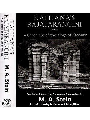 Kalhana's Rajatarangini - A Chronicle of the Kings of Kashmir (Set of 2 Volumes)