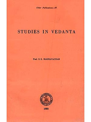 Studies in Vedanta (An Old and Rare Book)