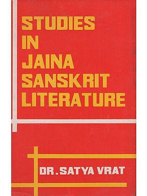 Studies in Jaina Sanskrit Literature (An Old and Rare Book)